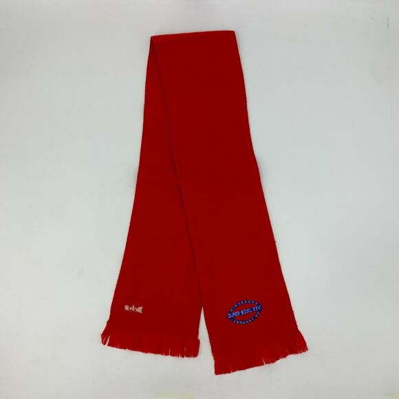 Vintage Superbowl XXVI 26 Faribo Scarf Size 8" X 64" Merino Wool Minnesota 1992 - Picture 2 of 8